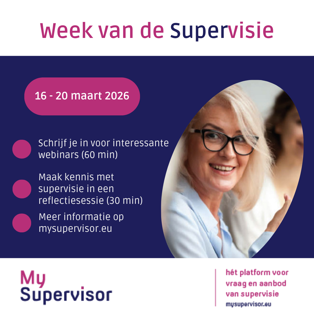 Week van de Supervisie 16-20 maart